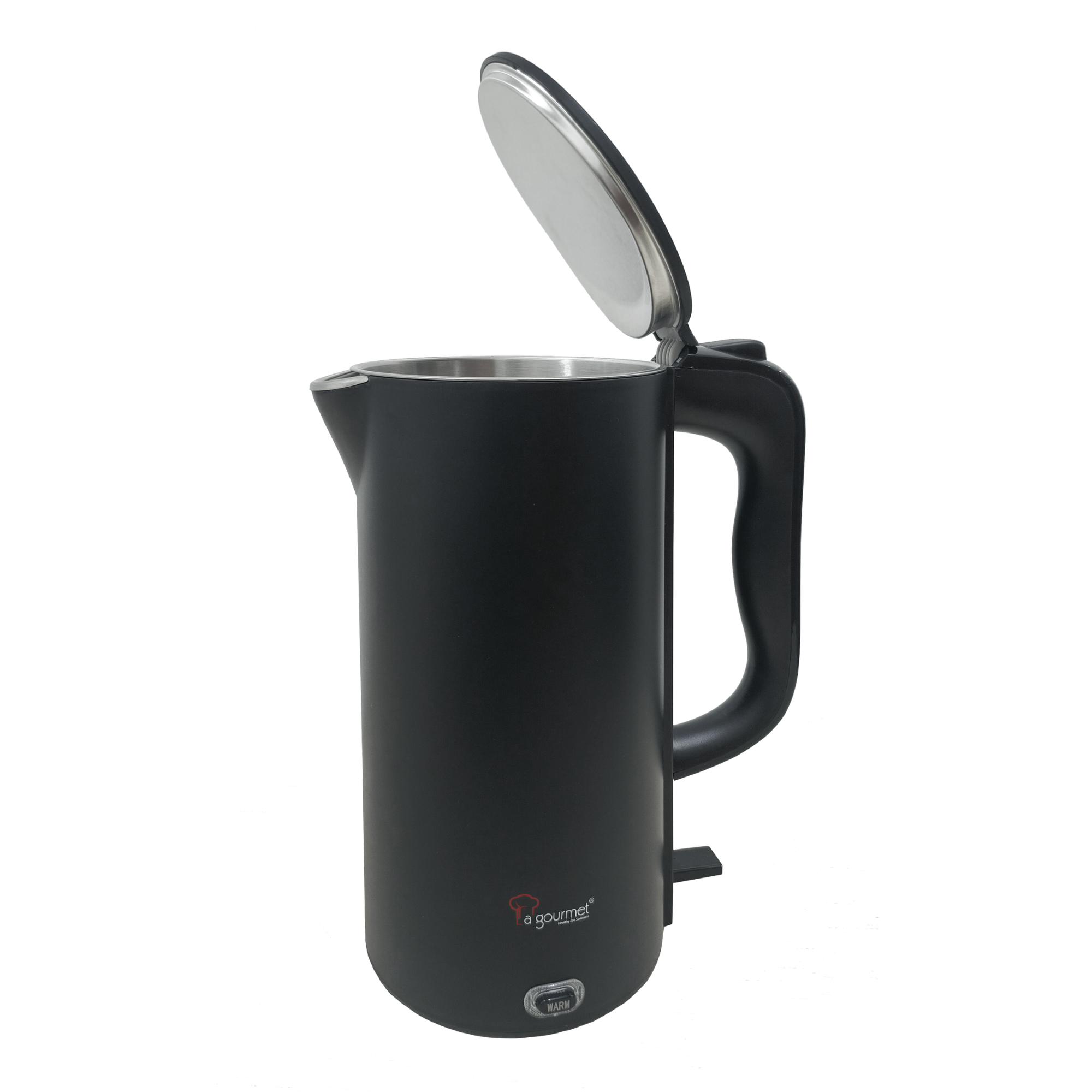 La Gourmet 3L Healthy Seamles Kettle Matte Black - Supporting Image-3