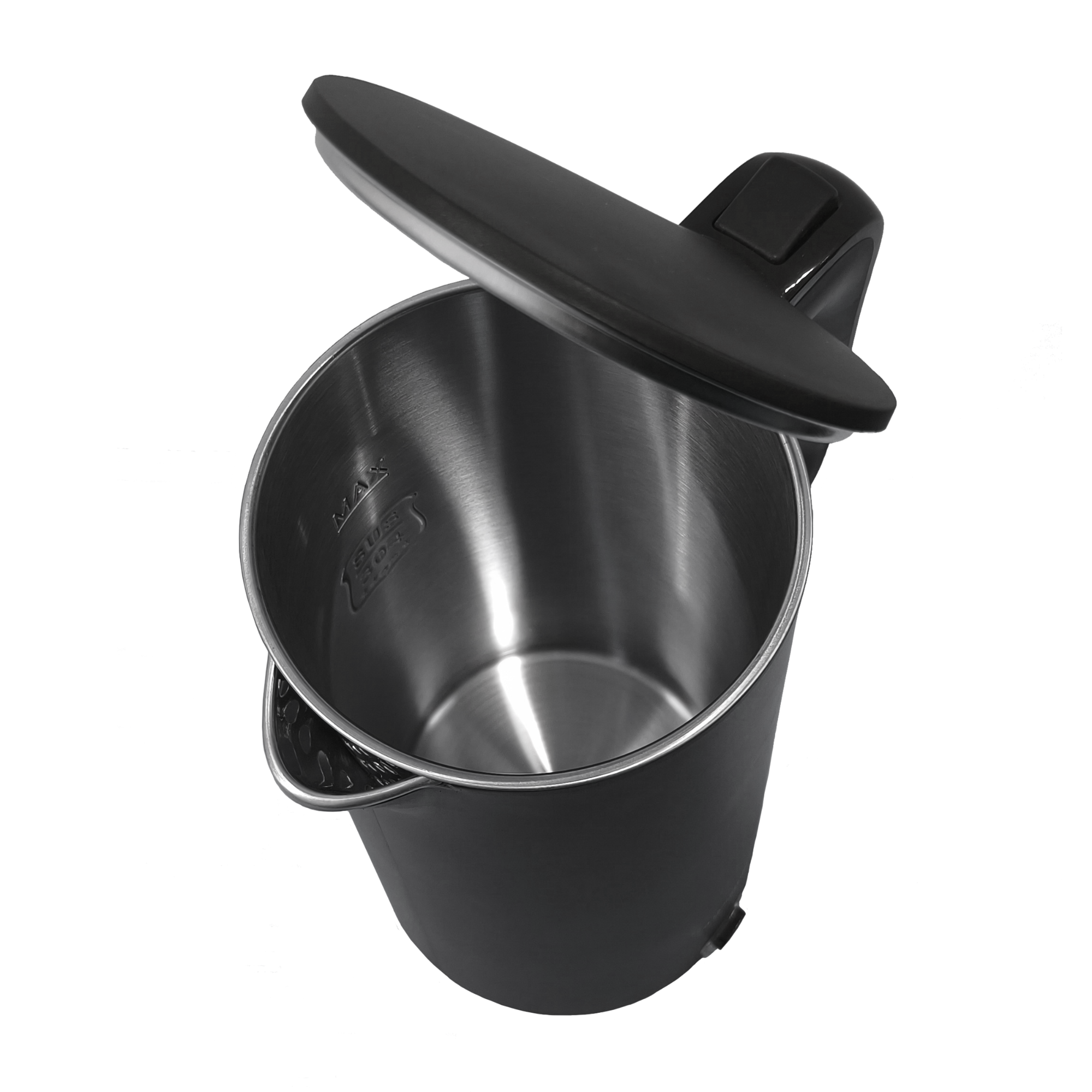 La Gourmet 3L Healthy Seamles Kettle Matte Black - Supporting Image-4