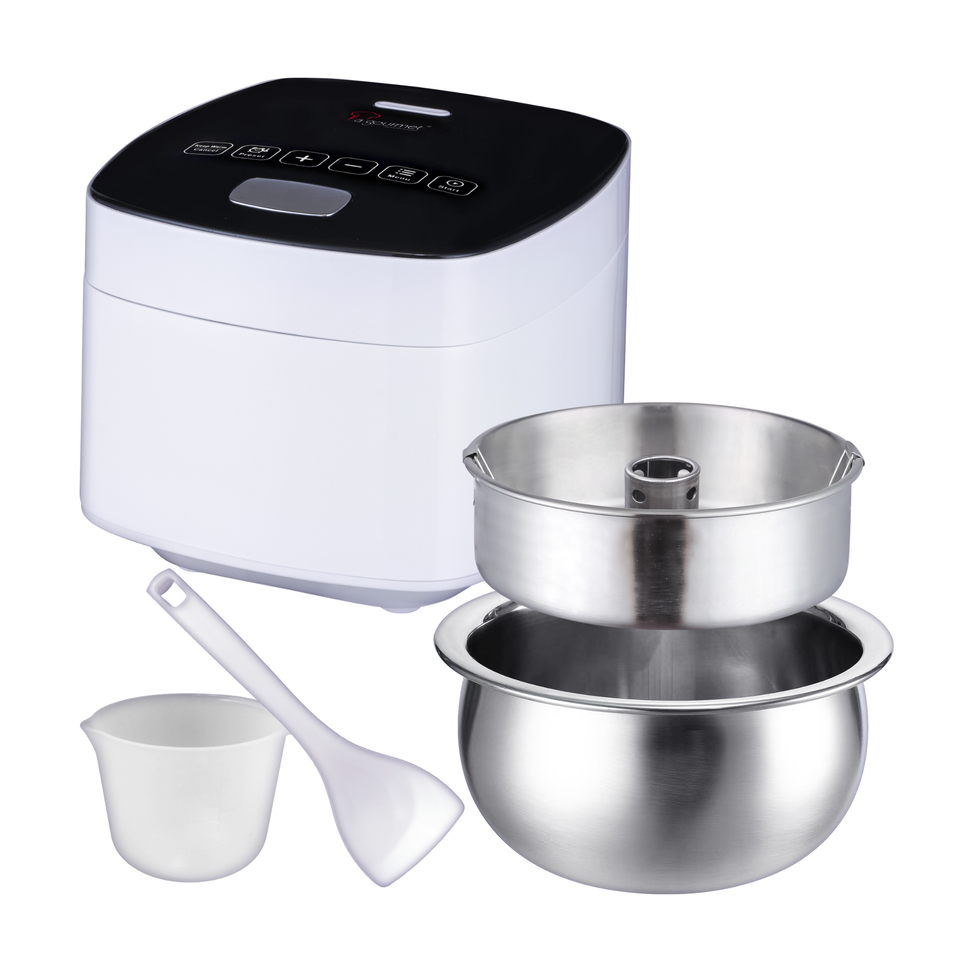 La Gourmet Pro Series 1.2L Healthy Rice Cooker - Supporting Image-1