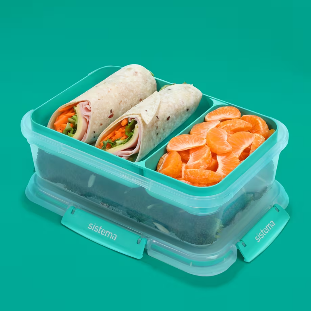 SISTEMA 2.2L Rectangle Stax™ TO GO™ - Minty Teal - Support Image (2)
