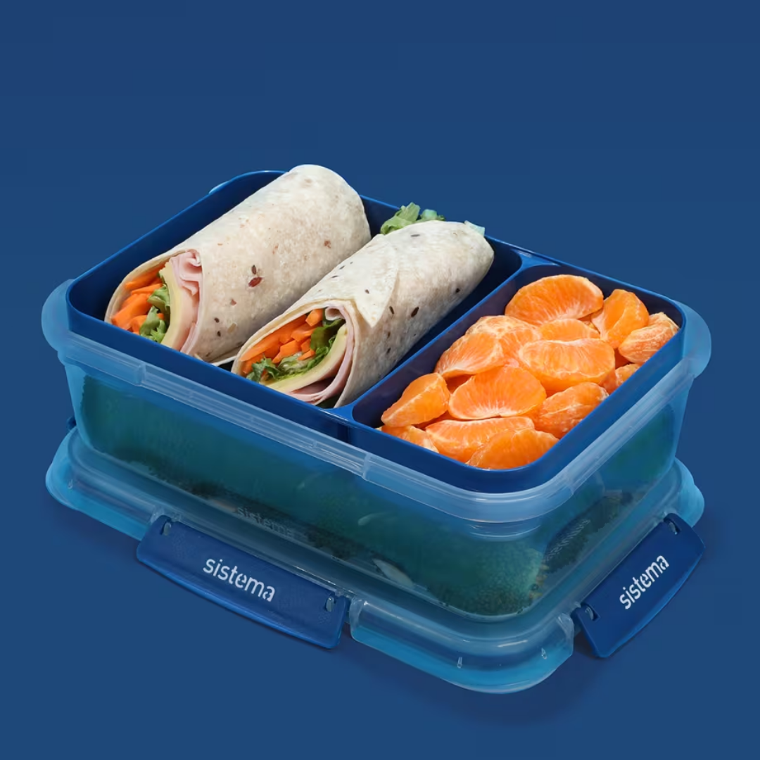 SISTEMA 2.2L Rectangle Stax™ TO GO™ - Ocean Blue - Support Image (2)