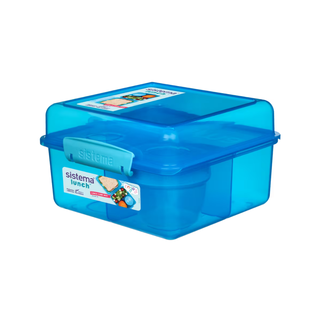 Sistema® 2 L LUNCH CUBE MAX WITH YOGURT POT