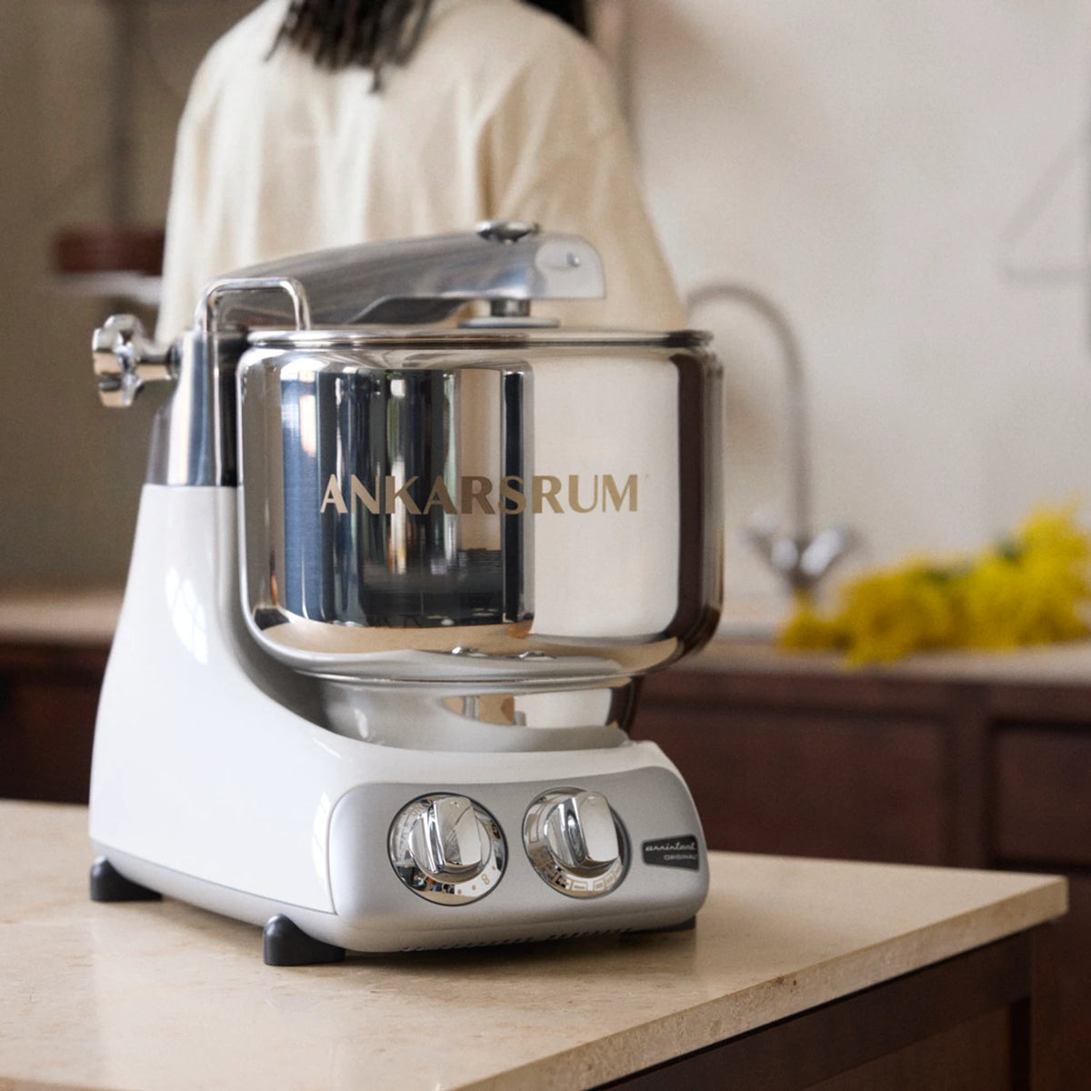 Ankarsrum Assistent Original Stand Mixer – Glossy White