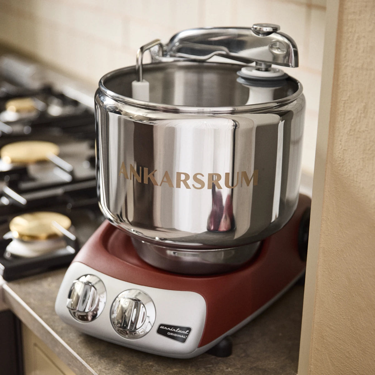 Ankarsrum Assistent Original Stand Mixer – Rustic Maroon