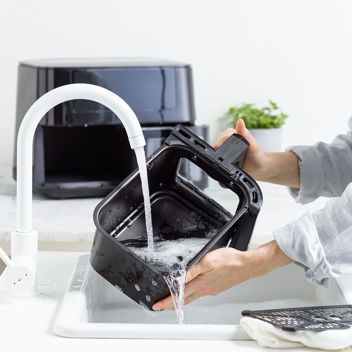 GreenPan Bistro XXL Dual Zone Air Fryer - Black
