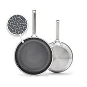 GreenPan Apex Thermobond™ Hybrid Ceramic Nonstick 2-Piece Frypan Set – 24 cm & 28 cm
