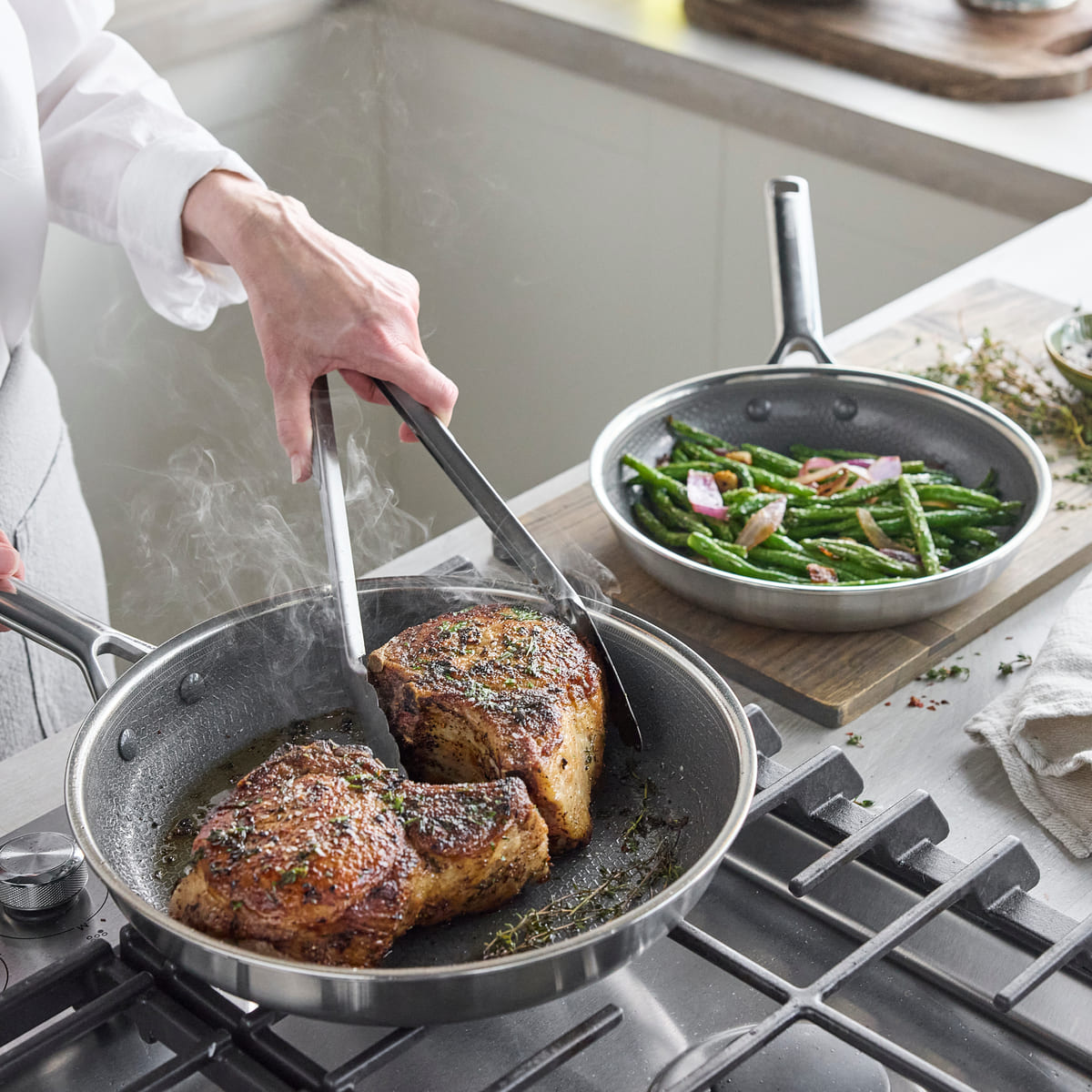 GreenPan Apex Thermobond™ Hybrid Ceramic Nonstick 2-Piece Frypan Set – 24 cm & 28 cm