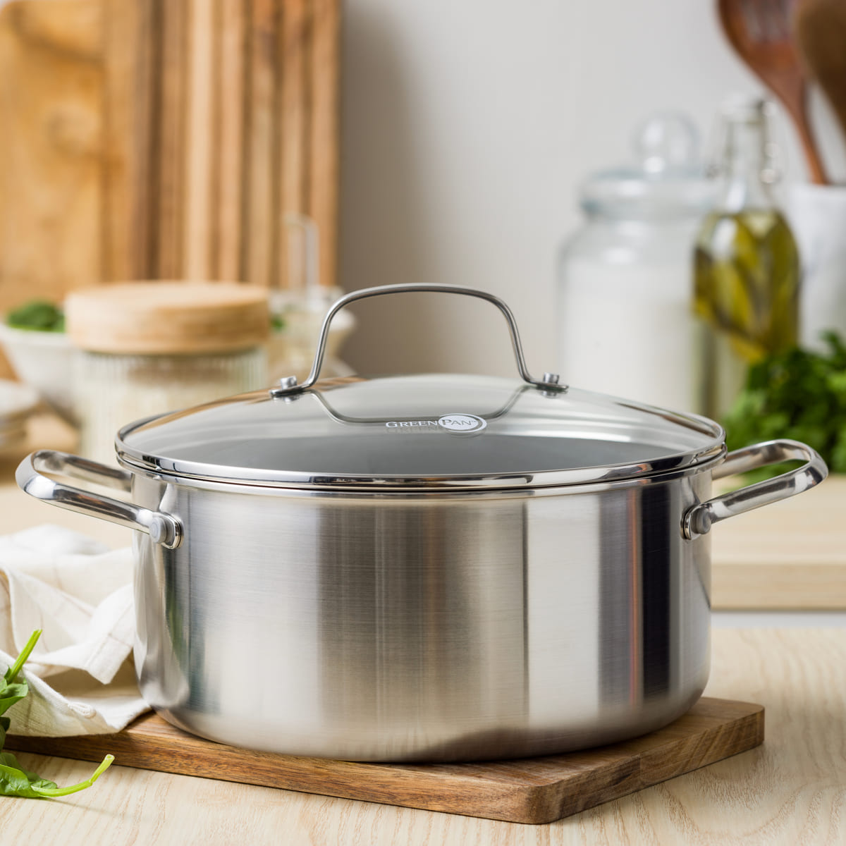 GreenPan Apex Thermobond™ Hybrid Ceramic Nonstick Casserole - 24 cm