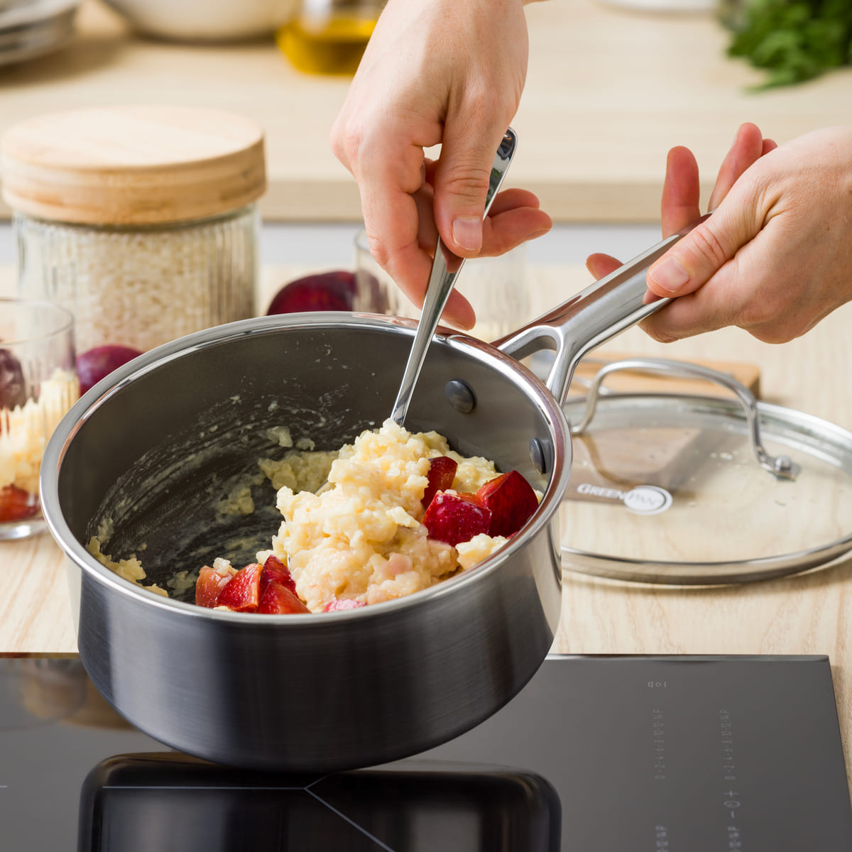 GreenPan Apex Thermobond™ Hybrid Ceramic Nonstick Saucepan - 18 cm