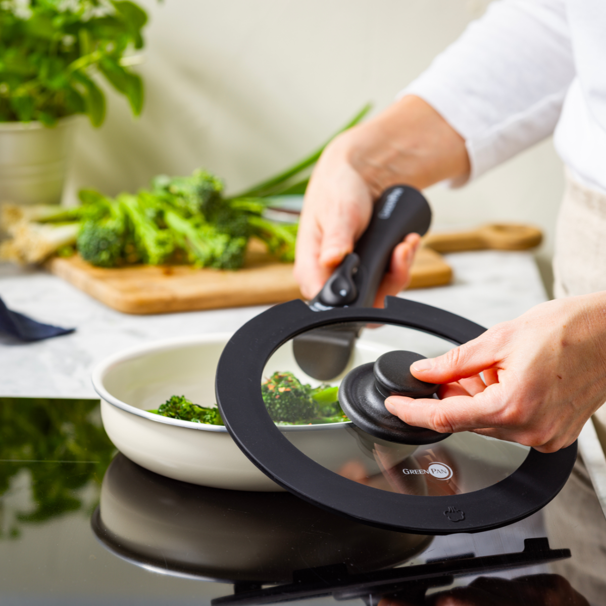 GreenPan Click Chef Deep Frypan - 20 cm