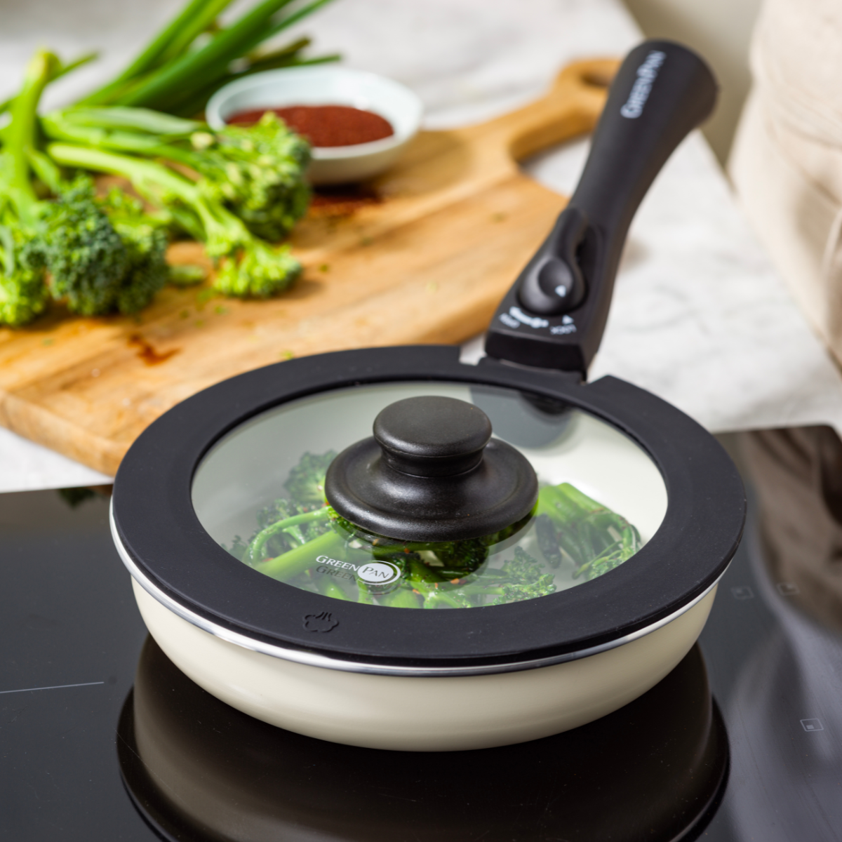GreenPan Click Chef Deep Frypan - 20 cm