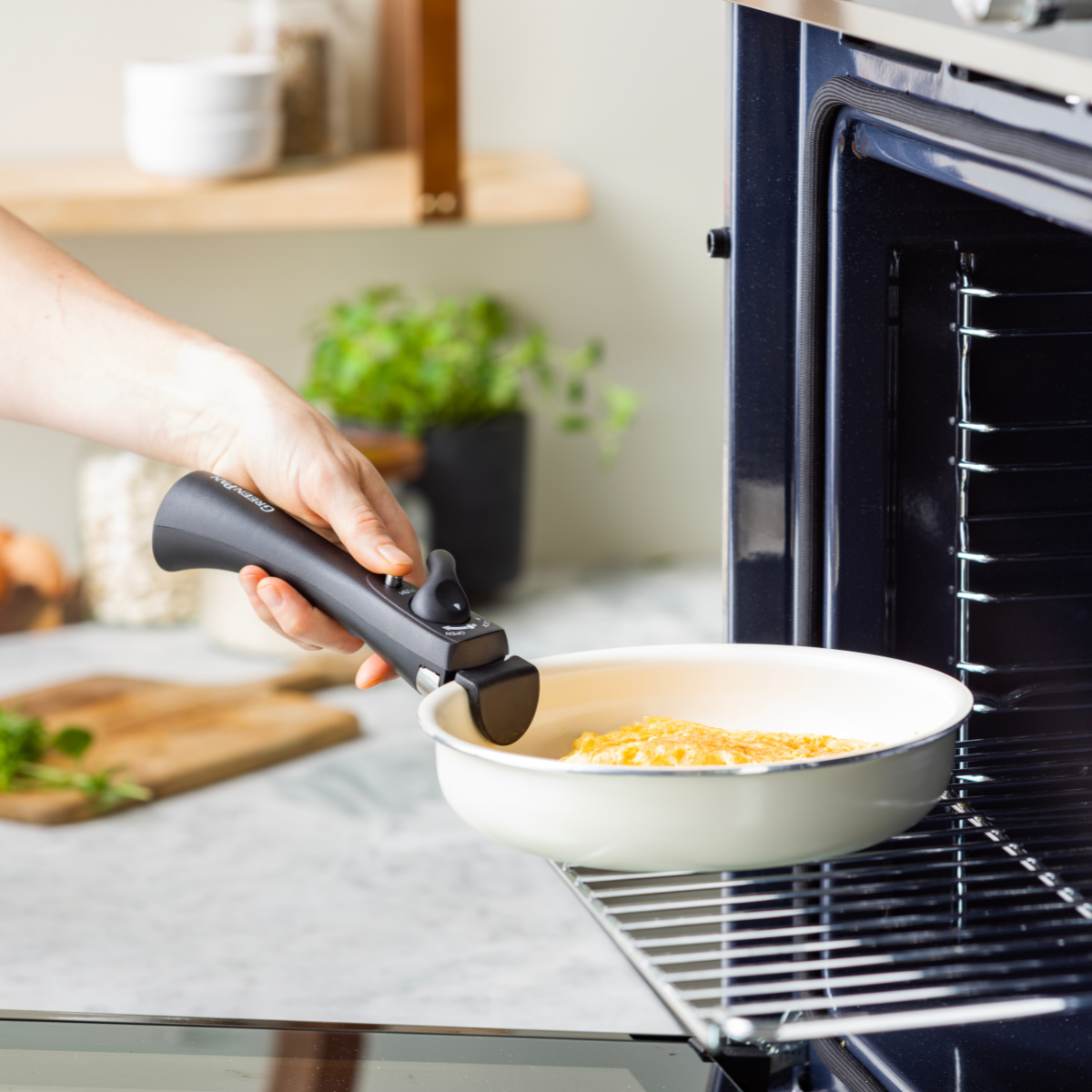 GreenPan Click Chef Deep Frypan - 20 cm
