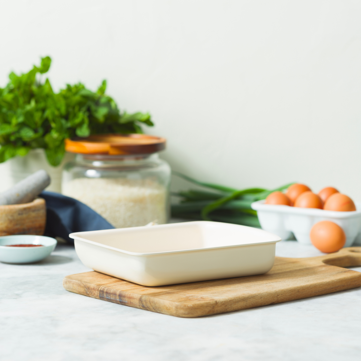 GreenPan Click Chef Rectangular Egg Pan - 20 cm