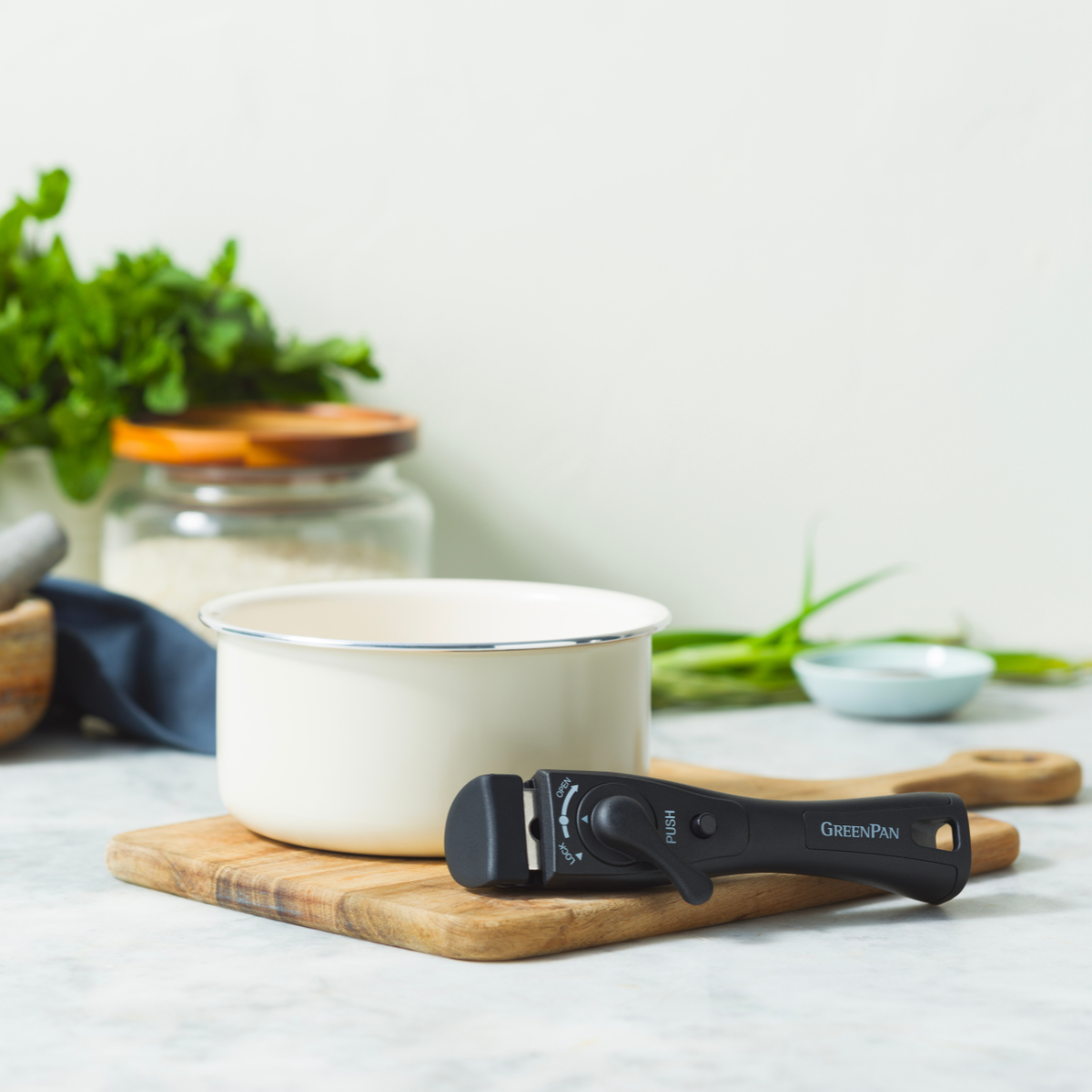 GreenPan Click Chef Deep Frypan - 16 cm