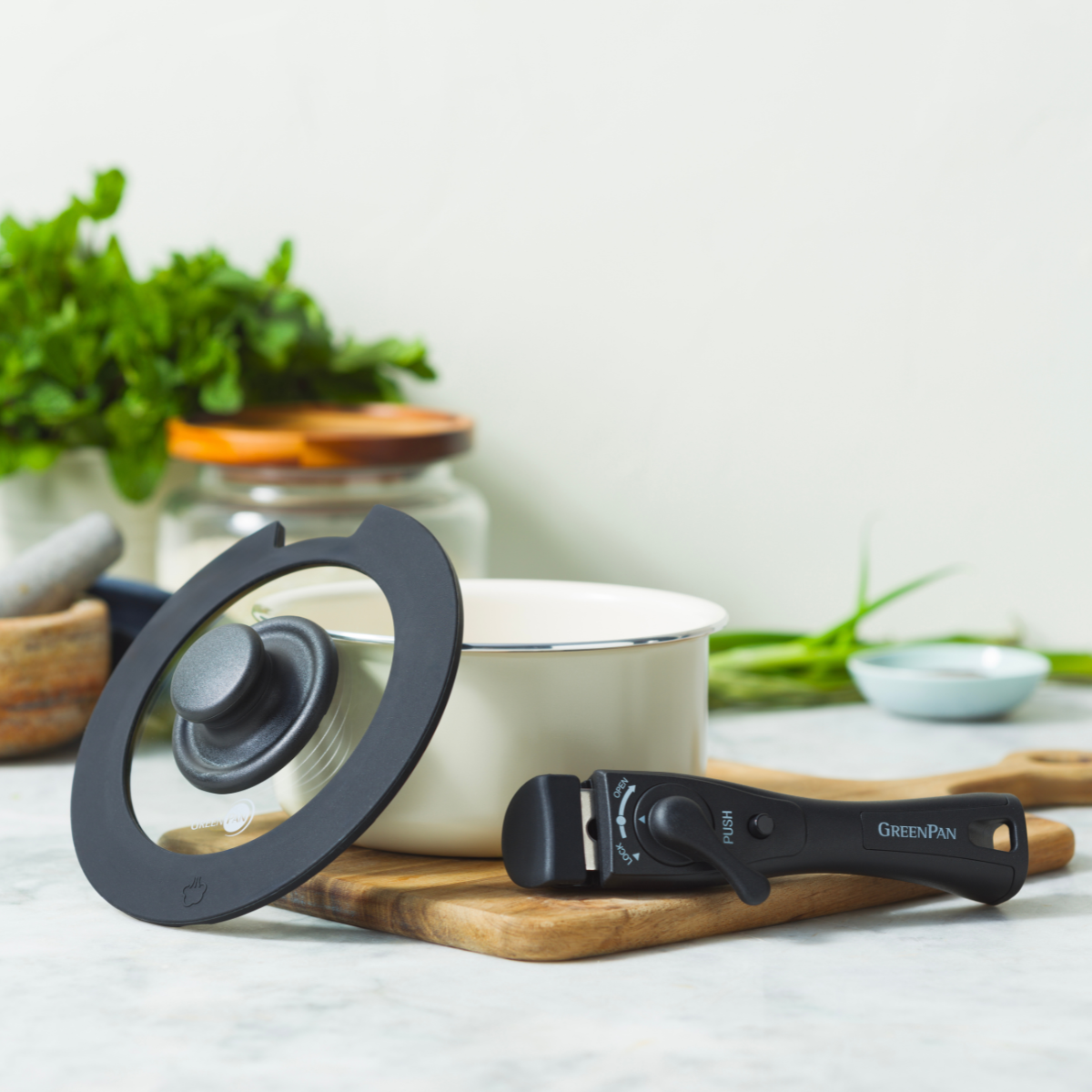 GreenPan Click Chef Saucepan - 20 cm
