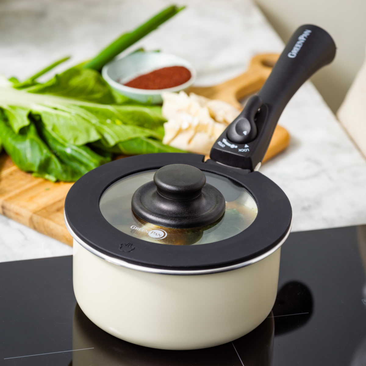 GreenPan Click Chef Saucepan - 20 cm