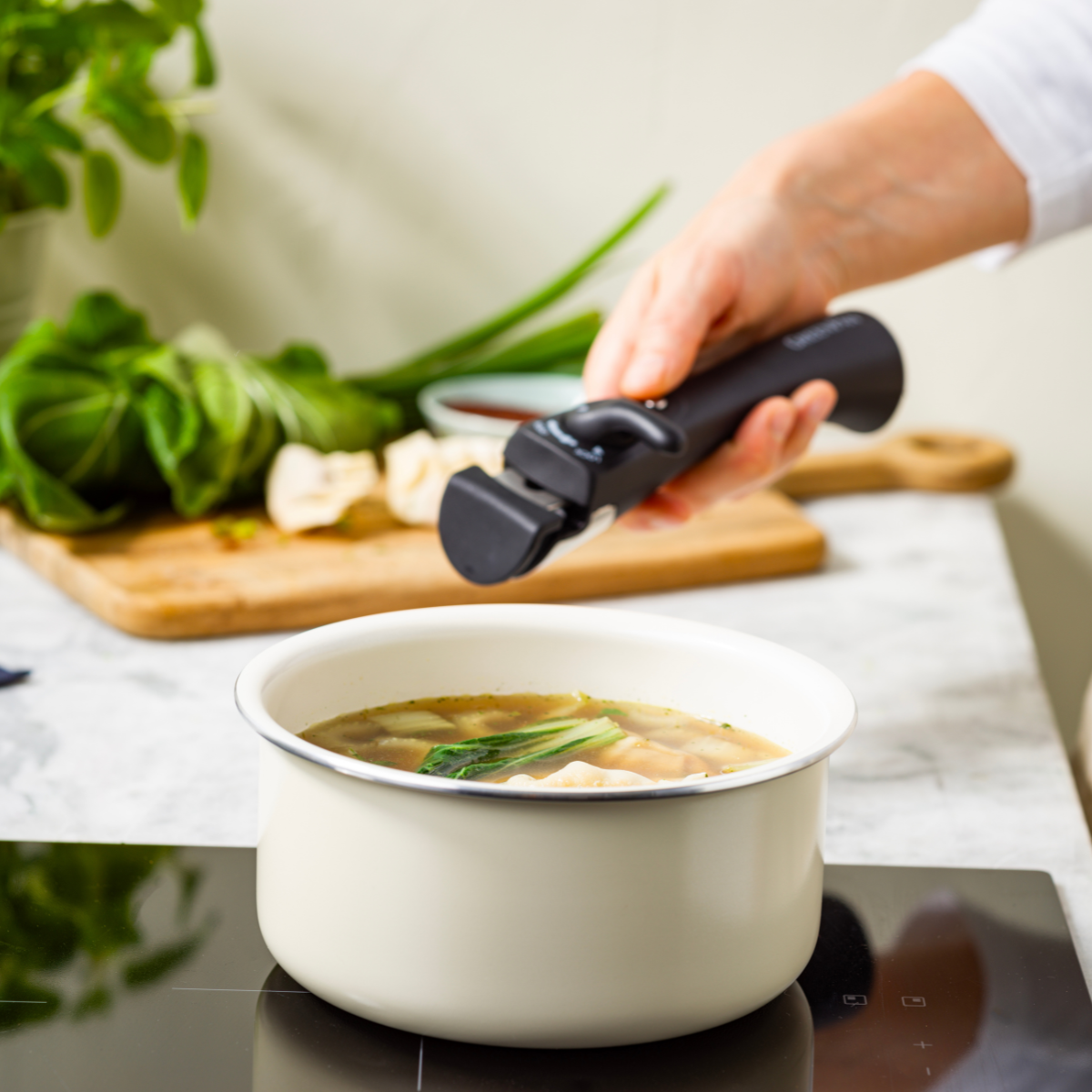 GreenPan Click Chef Deep Frypan - 16 cm