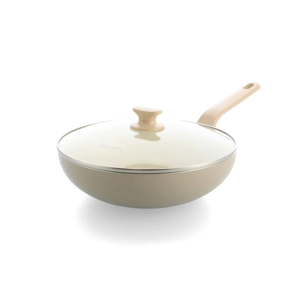 GreenPan Essence Wok (w/ Lid) - 28 cm