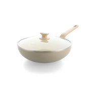 GreenPan Essence Wok (w/ Lid) - 28 cm