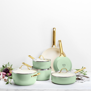 GreenPan Padova 6-Piece Cookware Set - Pastel Green