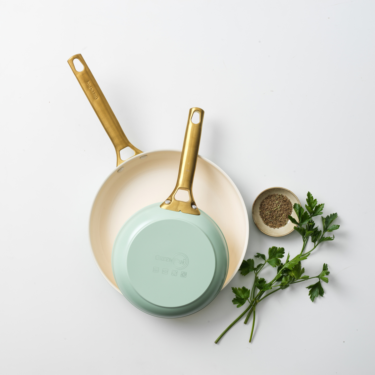 GreenPan Padova 6-Piece Cookware Set - Pastel Green