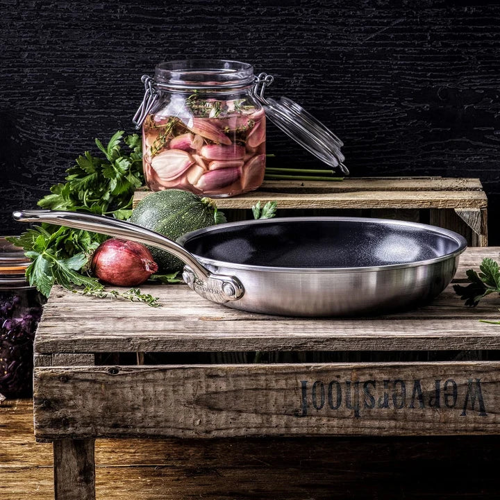 GreenPan Premiere Frying Pan, Stainless Steel - 24 cm