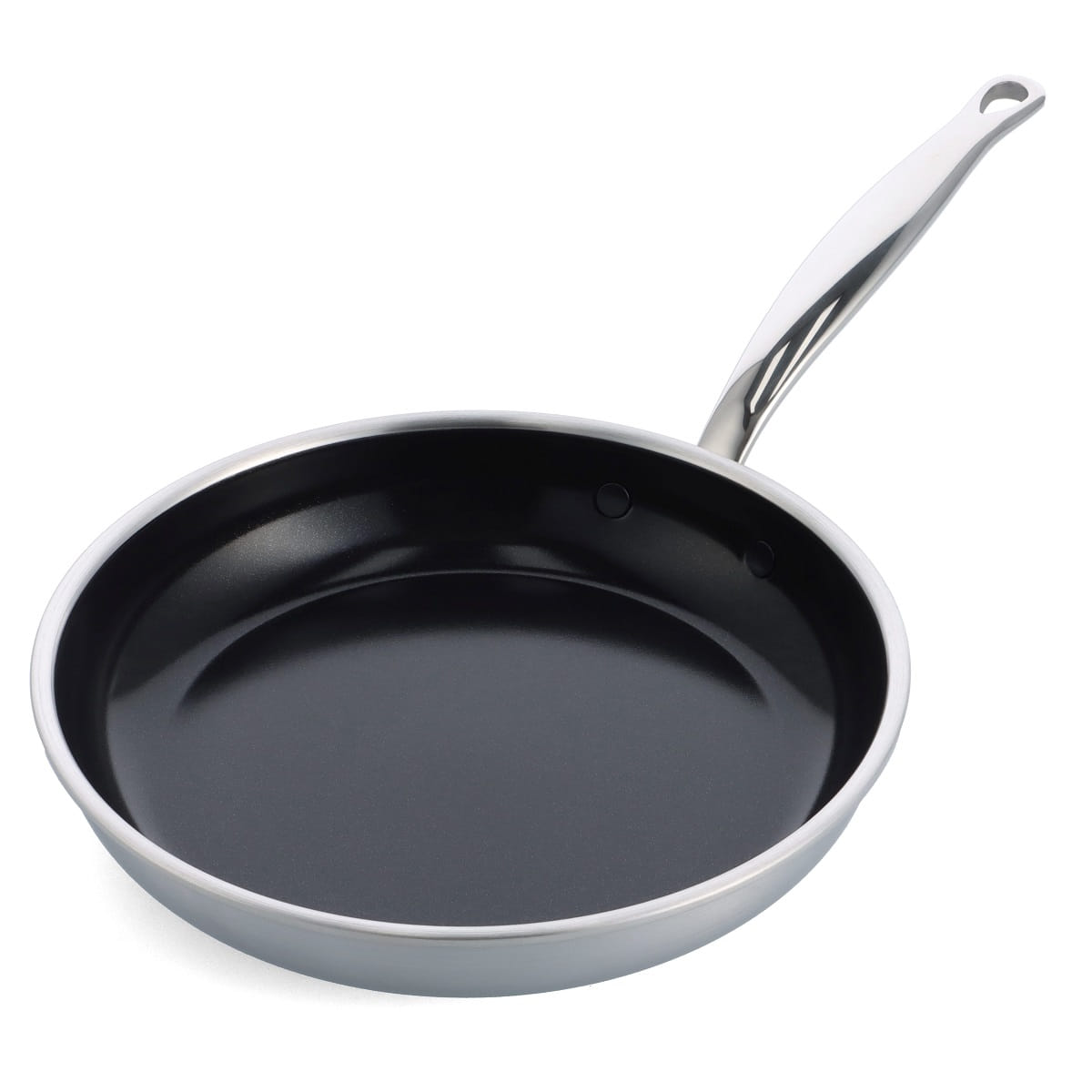 GreenPan Premiere Frying Pan, Stainless Steel - 24 cm