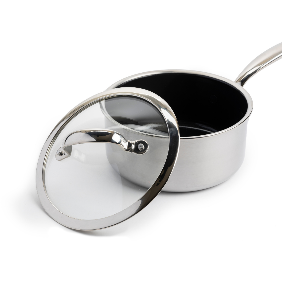 GreenPan Premiere Saucepan, Stainless Steel - 16 cm