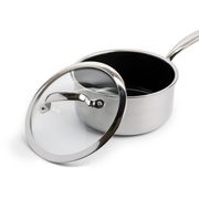 GreenPan Premiere Saucepan, Stainless Steel - 16 cm