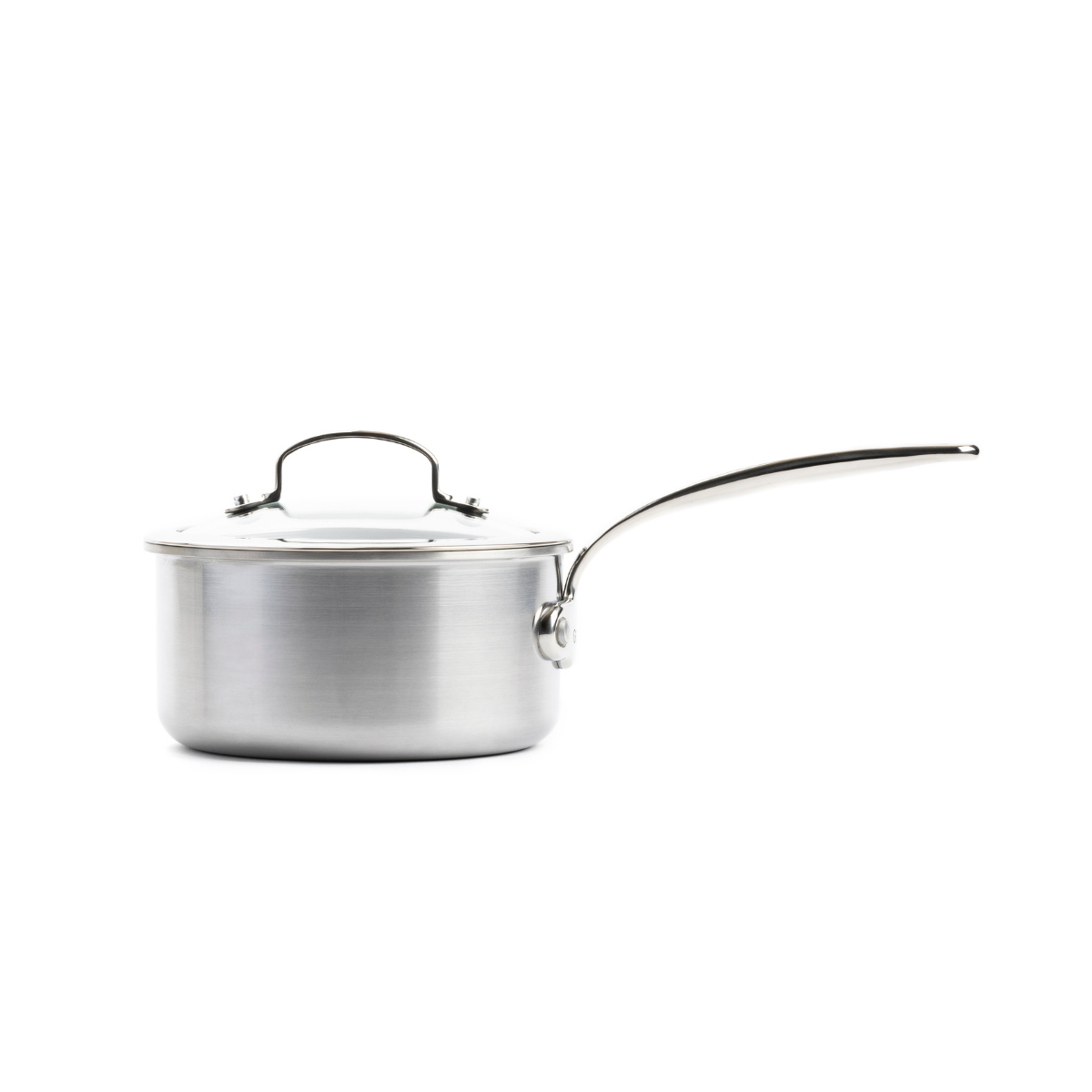 GreenPan Premiere Saucepan, Stainless Steel - 16 cm