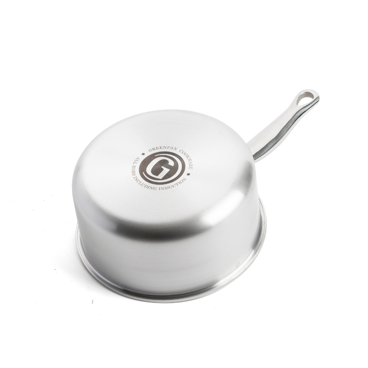 GreenPan Premiere Saucepan, Stainless Steel - 20 cm