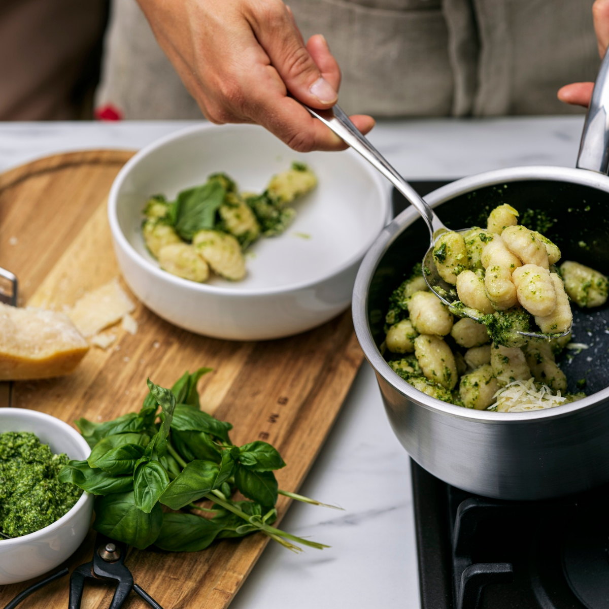 GreenPan Premiere Saucepan, Stainless Steel - 20 cm