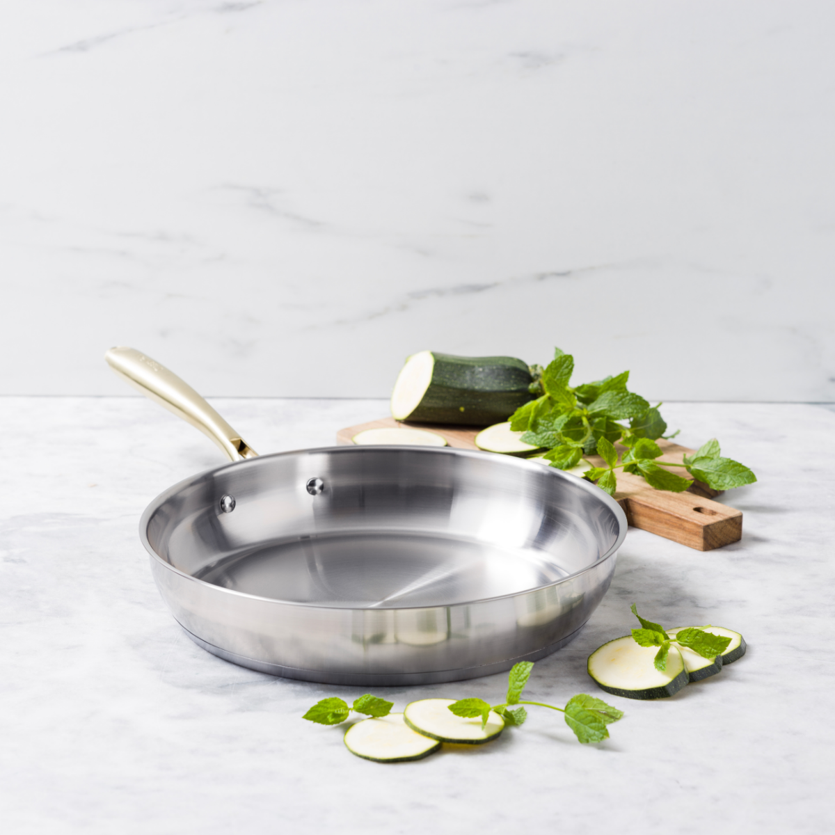 GreenPan Swift Stainless Steel Frypan - 30 cm
