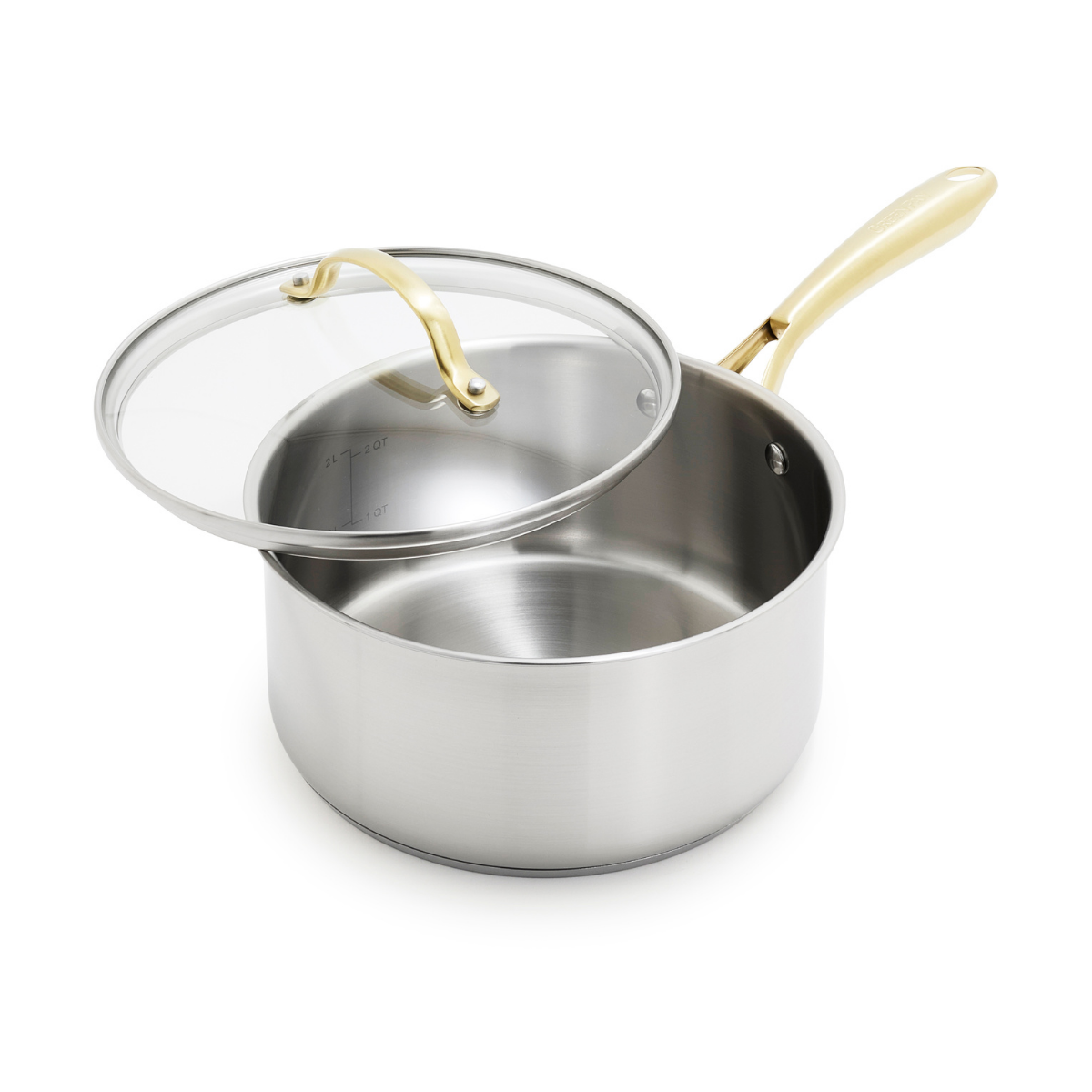 GreenPan Swift Stainless Steel Saucepan - 20 cm