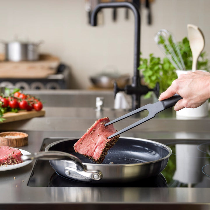 GreenPan Premiere Frying Pan, Stainless Steel - 24 cm