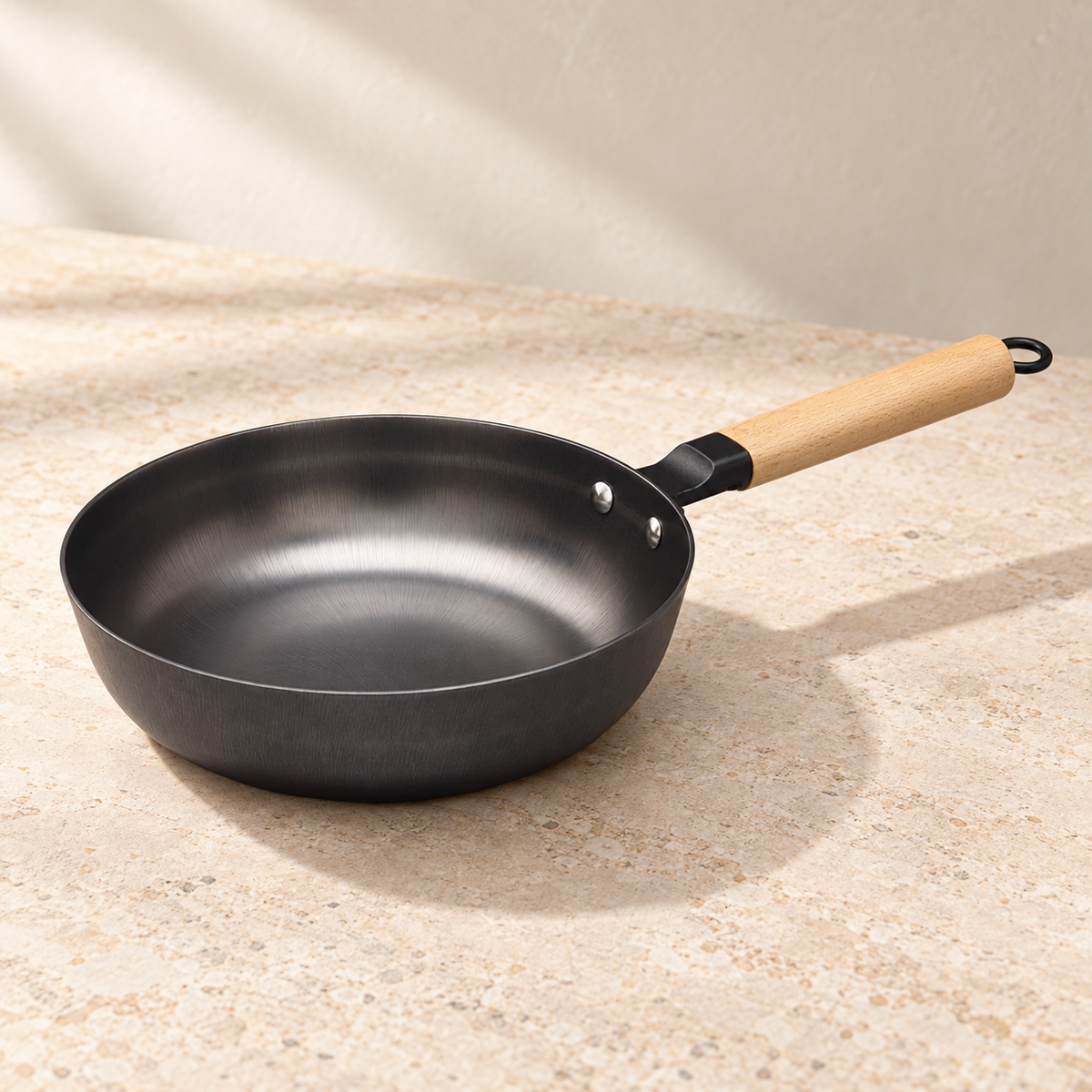 La Gourmet Nitrigan Cast Iron Deep Frypan