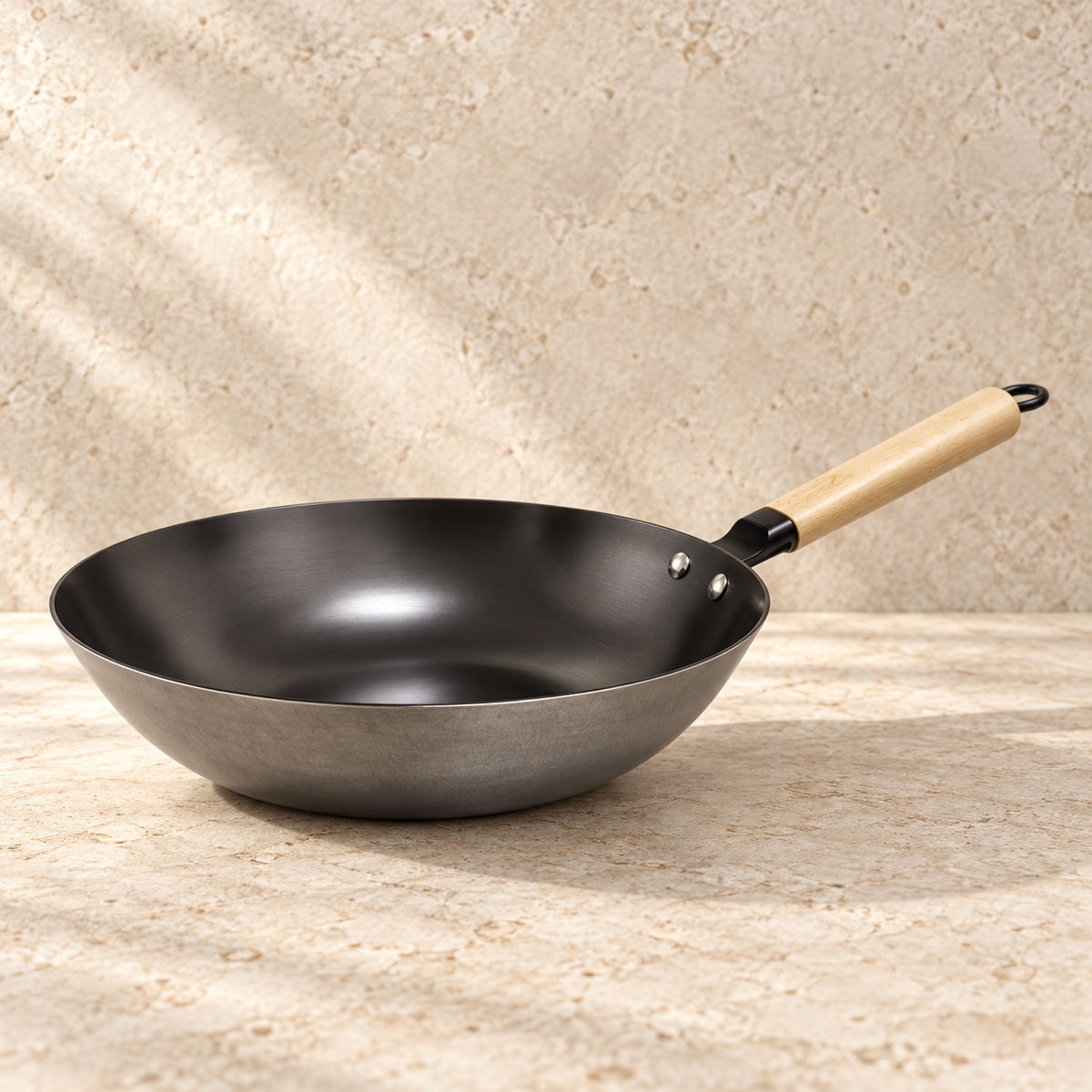 La Gourmet Nitrigan Cast Iron Wok