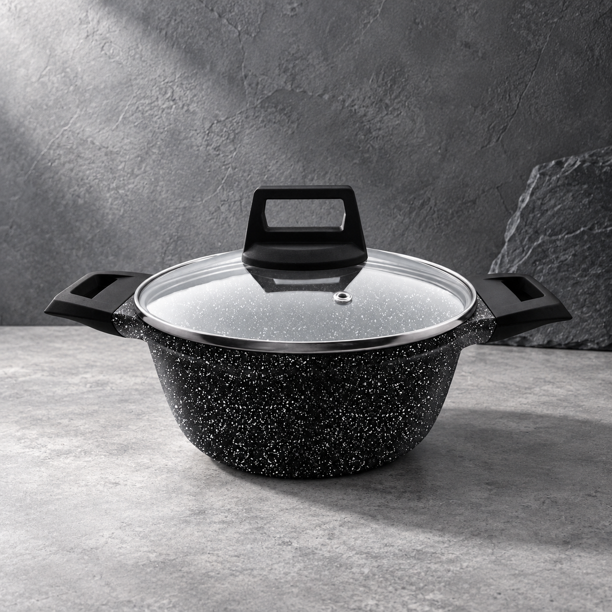 La Gourmet Shogun Senjo Stockpot w/ Glass Lid - 20/24/28 cm