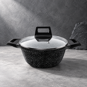 La Gourmet Shogun Senjo Stockpot w/ Glass Lid - 20/24/28 cm