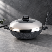 La Gourmet Shogun Senjo Wok w/ Glass Lid - 40 cm