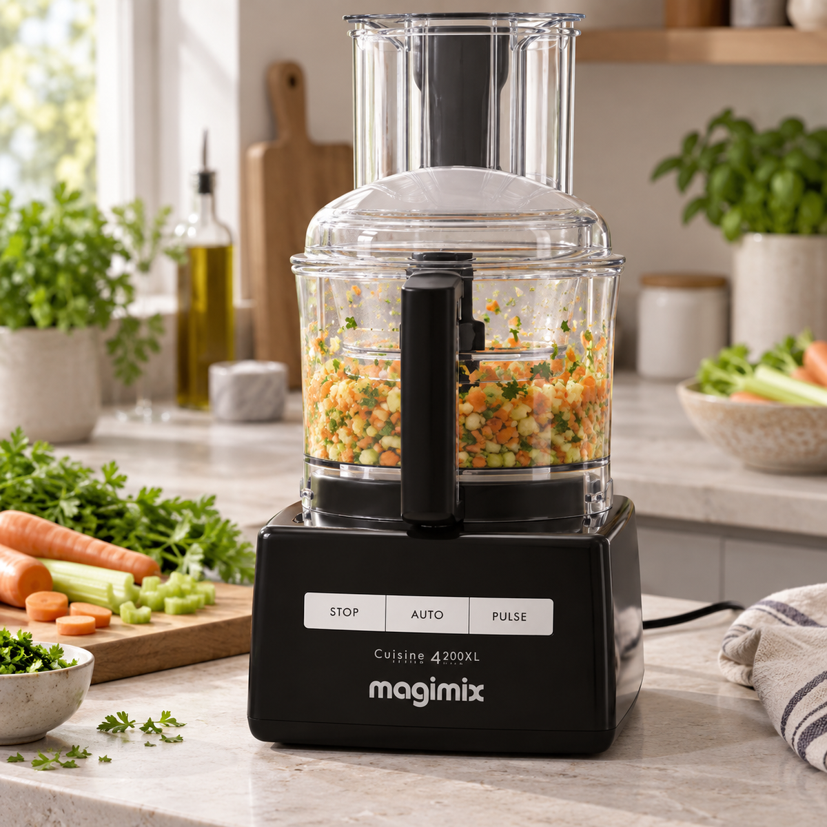 Magimix 4200XL Food Processor (Noir)