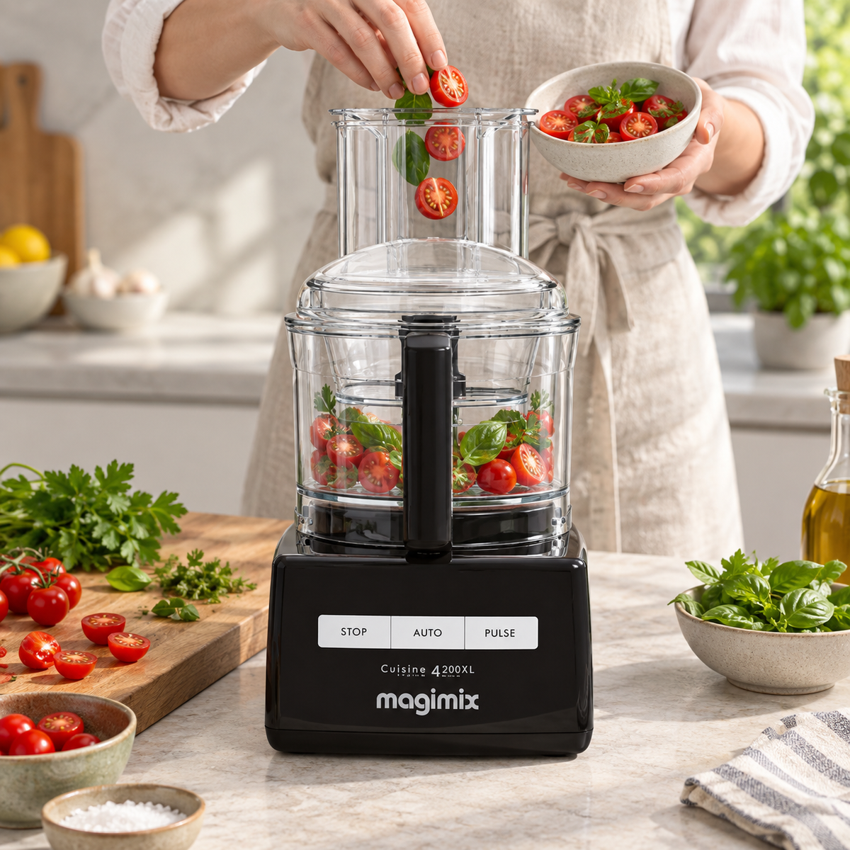 Magimix 4200XL Food Processor (Noir)