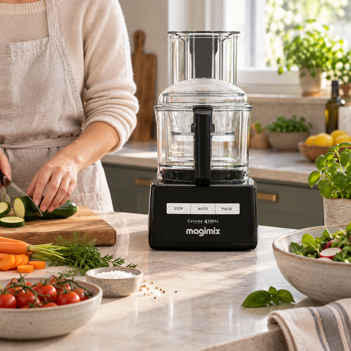Magimix 4200XL Food Processor (Noir)