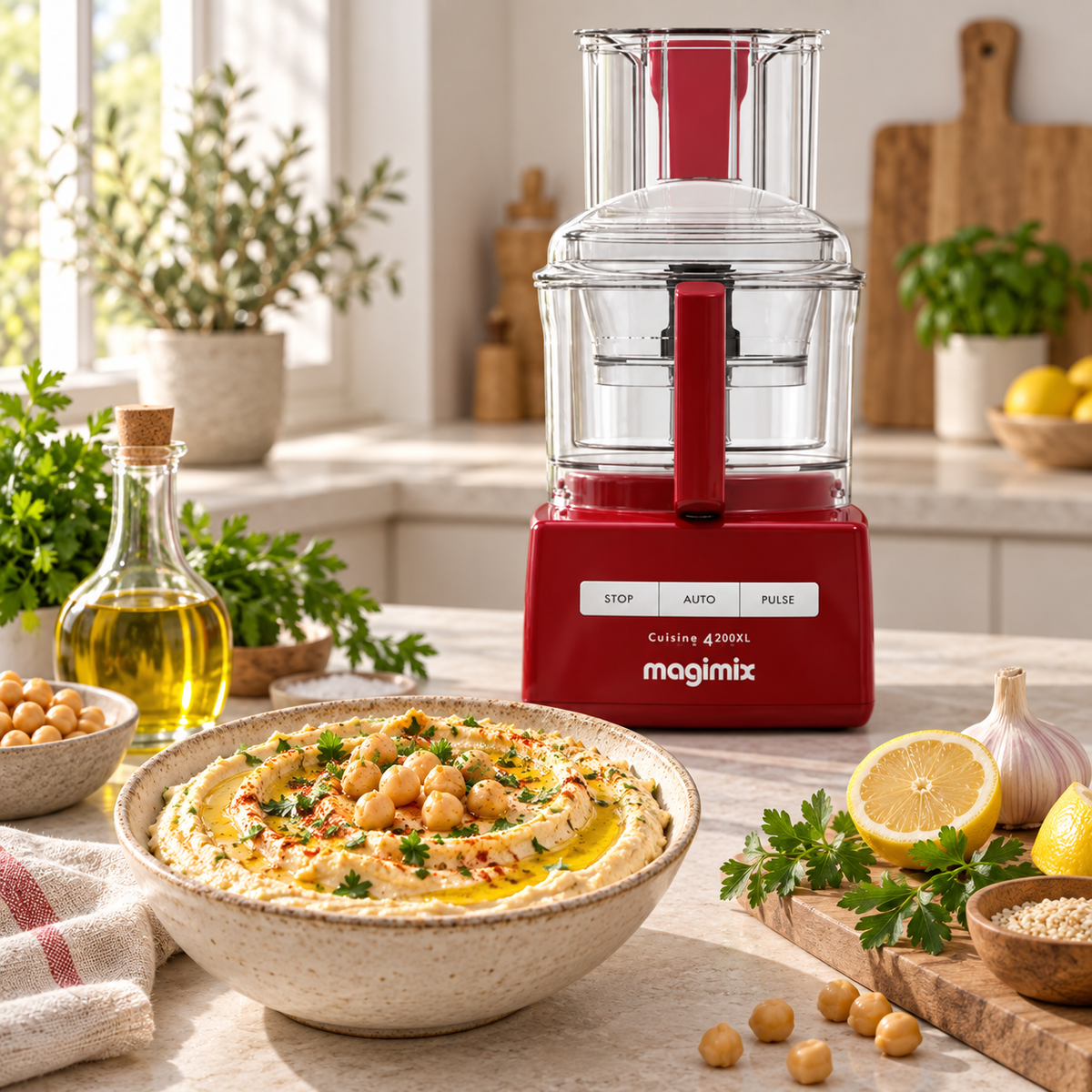Magimix 4200XL Food Processor (Rouge)