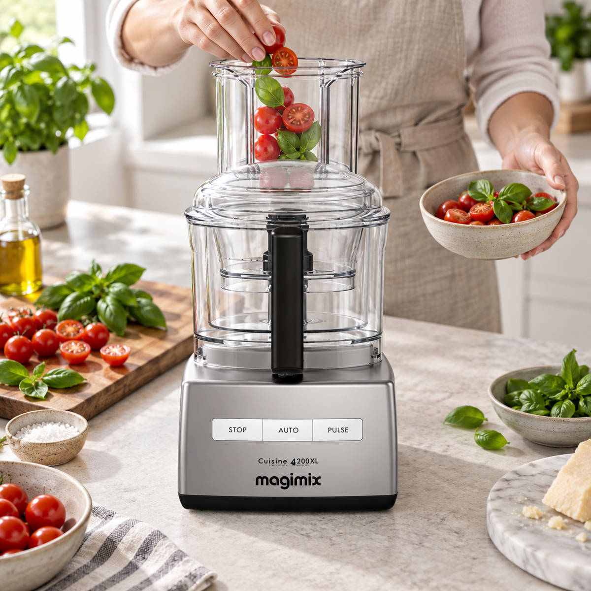 Magimix 4200XL Food Processor (Satin)
