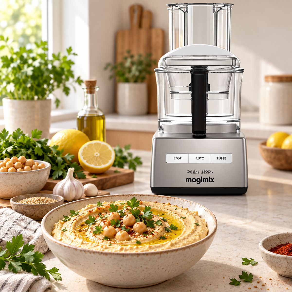 Magimix 4200XL Food Processor (Satin)