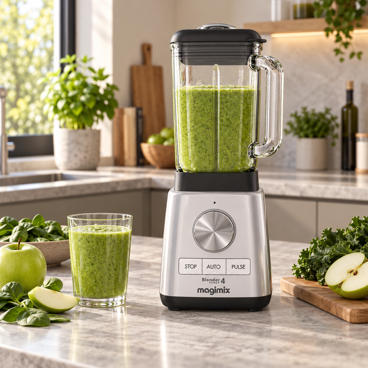 Magimix Power Blender 4 - 1.8L (Chrome)