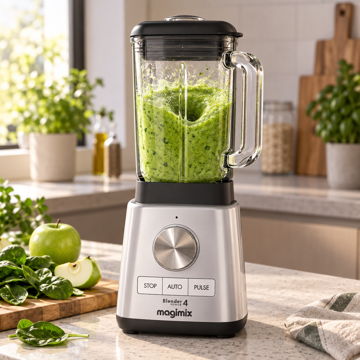 Magimix Power Blender 4 - 1.8L (Chrome)