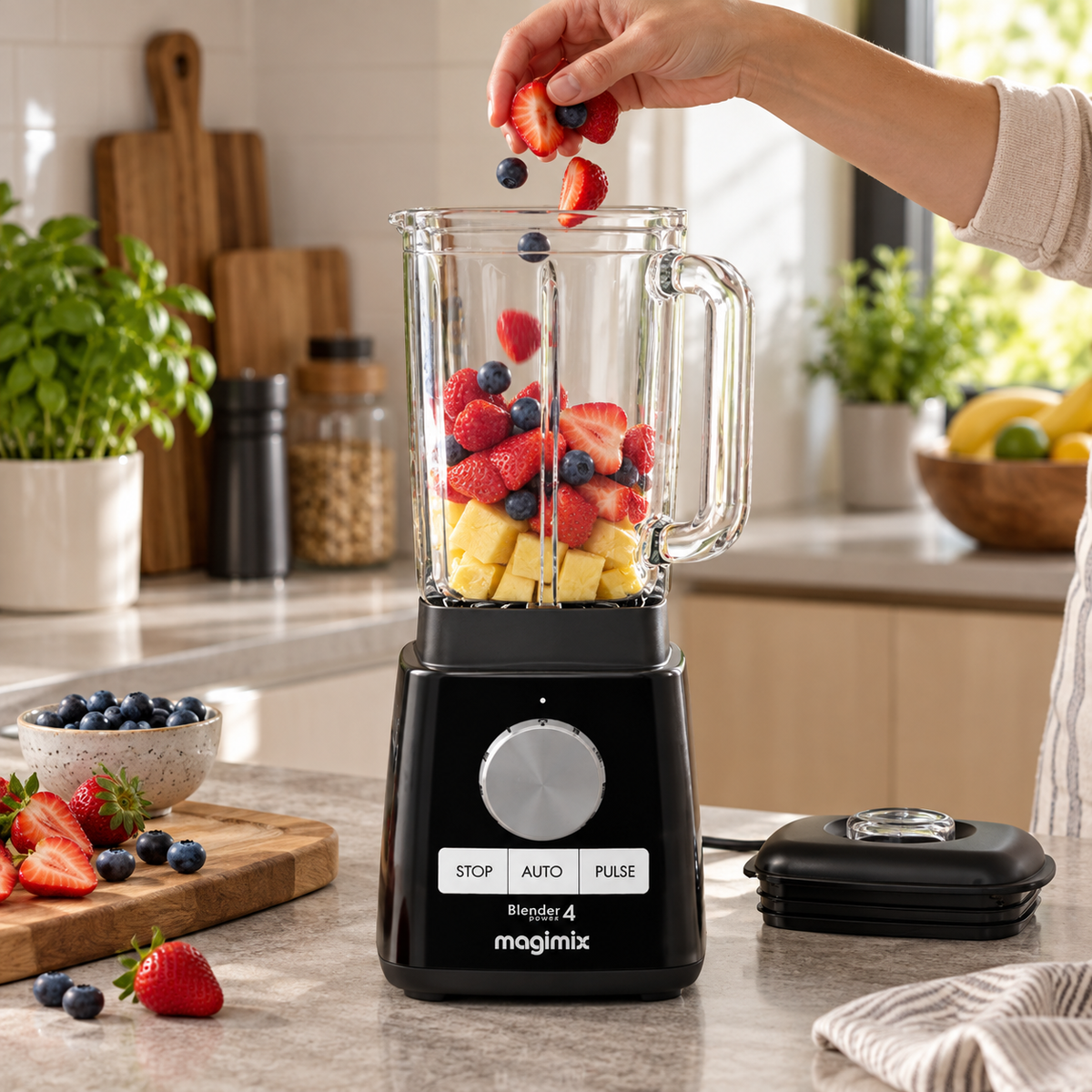Magimix Power Blender 4 - 1.8L (Noir)