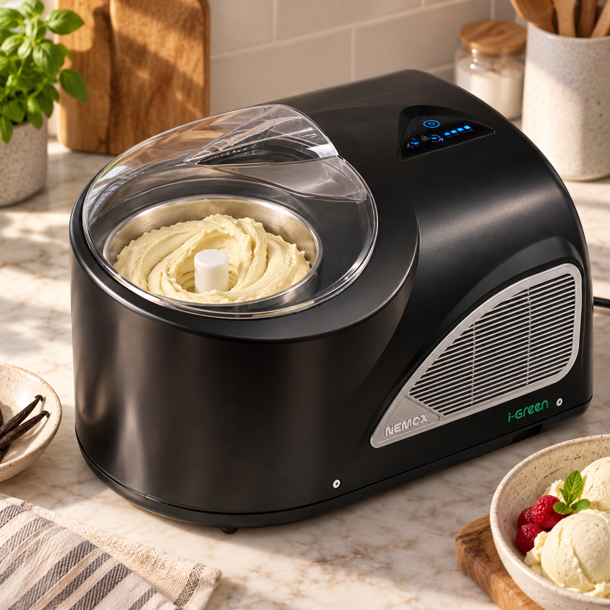 Nemox Gelato & Ice Cream Machine Nxt1 L’automatica I-green (Black)